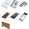 Zlewozmywak FRANKE BOX CENTER BWX 220-54-27 86x51cm, z akcesoriami, stal szlachetna jedwab 127.0557.960