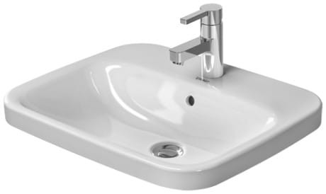 Umywalka nablatowa DURAVIT DURASTYLE 56x45.5cm, biała 0374560000
