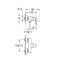 Bateria natryskowa GROHE EUROSMART COSMOPOLITAN chrom 32837000
