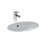 Umywalka podblatowa LAUFEN BIROVA 530x405mm, bez otworu, biała H8111910000001