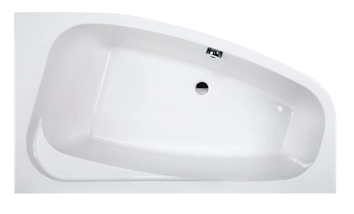 Wanna asymetryczna SANPLAST FREE LINE 95x155cm, prawa, biała 610040077001000