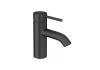 Bateria umywalkowa KLUDI BOZZ z korkiem push-open, czarny mat 382663976