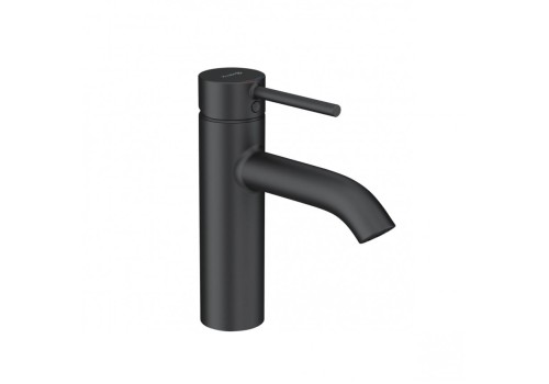 Bateria umywalkowa KLUDI BOZZ z korkiem push-open, czarny mat 382883976