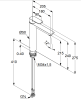 Bateria umywalkowa KLUDI PURE&STYLE bez korka, chrom 402960575