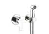 Zestaw higieniczny KLUDI ZENTA SL podtynkowy, chrom 489990565