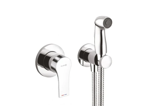 Zestaw higieniczny KLUDI ZENTA SL podtynkowy, chrom 489990565