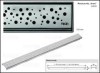 Ruszt TECE DRAINLINE "drops" 800mm 600830