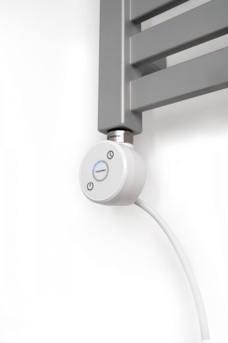 Grzałka elektryczna TERMA DRY 300W, kabel spiralny z wtyczką, chrom WEDRY03TCROU