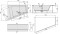 Wanna trapezowa SANPLAST SPACE LINE WTL/SPACE 180x140cm, lewa, ze stelażem i syfonem i obudową, biała 610100125001000