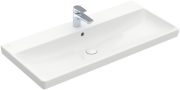 Umywalka meblowa VILLEROY&BOCH AVENTO 100x47cm, z otworem, z przelewem, biała 4156A501
