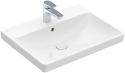 Umywalka VILLEROY&BOCH AVENTO 60x47cm, z otworem, z przelewem, biała 41586001 
