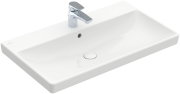Umywalka meblowa VILLEROY&BOCH AVENTO 80x47cm, z otworem, z przelewem, biała 41568001