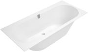 Wanna prostokątna VILLEROY&BOCH OBERON 2.0 180x80cm, quaryl, biały UBQ180OBR2DV-01