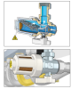Urządzenie filtrujące z magnesem CALEFFI XS 3/4" 545900