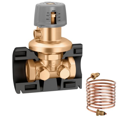 Regulator różnicy ciśnienia CALEFFI DPCV 3/4”, 50-300mbar 140352