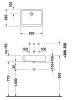 Umywalka DURAVIT VERO 50x38cm biała 0455500000