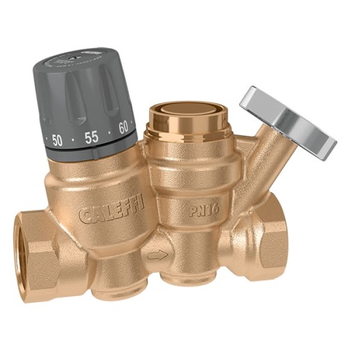 Zawór termostatyczny CALEFFI 1/2", z termometrem 116240