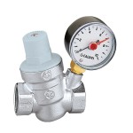 Reduktor ciśnienia CALEFFI 3/4", 1-6 bar, z manometrem 533251