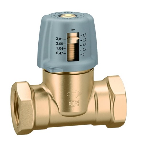 Zawór równoważący CALEFFI DVR 1/2", ręczny 142340