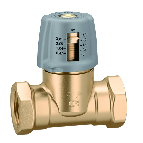 Zawór równoważący CALEFFI DVR 1/2", ręczny 142340