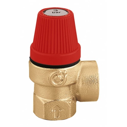 Zawór bezpieczeństwa CALEFFI 1/2", 2,5 bar 311425