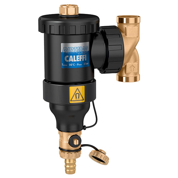 Separator zanieczyszczeń CALEFFI DIRTMAG 3/4", z magnesem 545305
