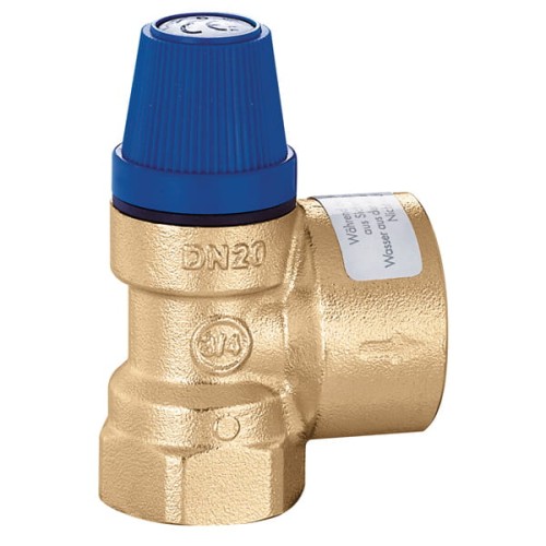Zawór bezpieczeństwa CALEFFI 3/4" x 1",  6 bar 531560