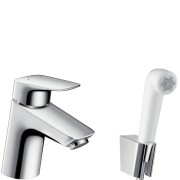 Bateria umywalkowa HANSGROHE LOGIS 70 bidetta, z łańcuszkiem, chrom 71290000