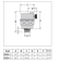Zawór odpowietrzający CALEFFI ROBOCAL 3/8", automatyczny 502430
