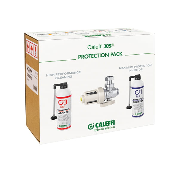 Zestaw CALEFFI do całkowitej ochrony instalacji przed zanieczyszczeniami KIT545900