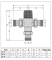Mieszacz termostatyczny CALEFFI 3/4", regulowany, z funkcją antyoparzeniową 521935