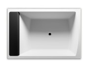 Wanna prostokątna RIHO SAVONA 190x130cm, z zagłówkiem AH18, biała BB7900500000000