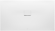Brodzik prostokątny VILLEROY&BOCH SQUARO INFINITY 100x80cm, quaryl, biały UDQ1080SQI2BV-RW