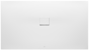 Brodzik prostokątny VILLEROY&BOCH SQUARO INFINITY 110x80cm, quaryl, stone white UDQ1180SQI2IV-RW 