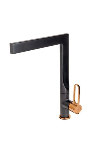 Bateria kuchenna F-DESIGN ZAFIRRO różowe złoto/czarny FD1-ZFR-4-25