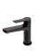 Bateria umywalkowa F-DESIGN SEPPIA z korkiem click-clack, czarna FD1-SPA-2-22
