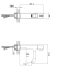 Bateria umywalkowa F-DESIGN MEANDRO z korkiem click-clack, chrom FD1-MDR-2-11