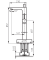 Bateria wannowa F-DESIGN FLUSSO wolnostojąca, 4-otworowa, chrom FD1-FLS-11F-11