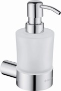 Dozownik mydła DEANTE ROUND ścienny, chrom ADR 0421  