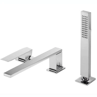 Bateria wannowa SLIM- TRES, 3-otworowa, chrom 20216101