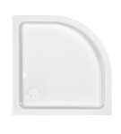 Brodzik półokrągły SANPLAST FREE 90x90x9cm, akrylowy, biały 615040023101000