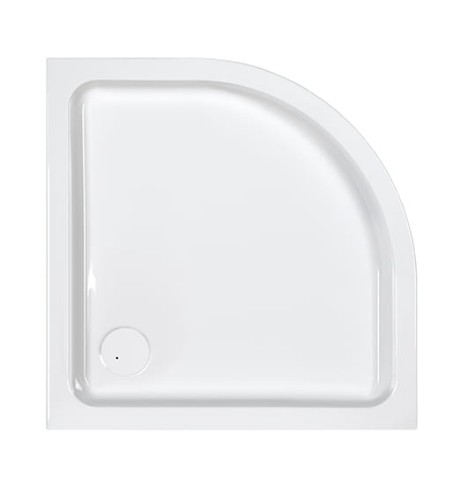 Brodzik półokrągły SANPLAST FREE 90x90x9cm, akrylowy, biały 615040023101000