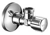 Zawór SCHELL COMFORT grzybkowy 1/2 x 1/2 kątowy chrom ( spłuczka ) 052170699