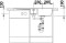 Zlewozmywak granitowy BLANCO METRA 6 S 100x50 cm, bez korka aut., antracyt, PuraDur 513230