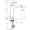 Bateria umywalkowa HANSGROHE FOCUS chrom 31608000