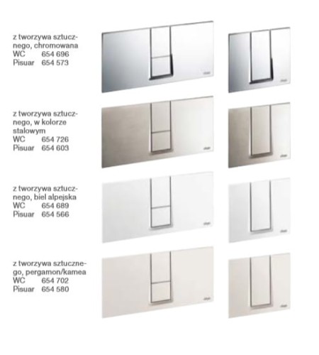 Przycisk VIEGA VISIGN FOR STYLE 14 stal 654726