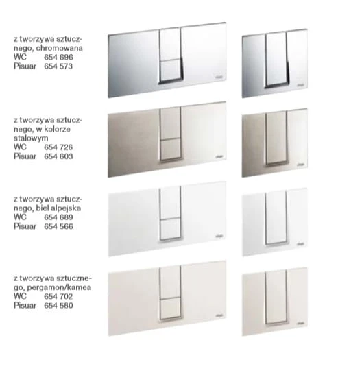 Przycisk VIEGA VISIGN FOR STYLE 14 stal 654726