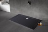 Brodzik prostokątny SANPLAST SPACE MINERAL 90x110x1,5cm, mineralny, szary 645290054051000