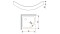 Obudowa brodzika SANPLAST SPACE OBP 90x90x9cm, aluminium, biała 625400043001000
