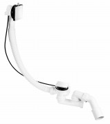 Syfon wannowy MCALPINE SLIM automatyczny, z korkiem, chrom MP31SSF-CBSQ